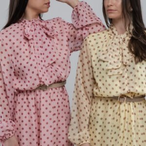 VESTIDO DE LUNARES FLUIDO